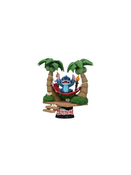 Figurine Diorama Stitch Hamac Disney