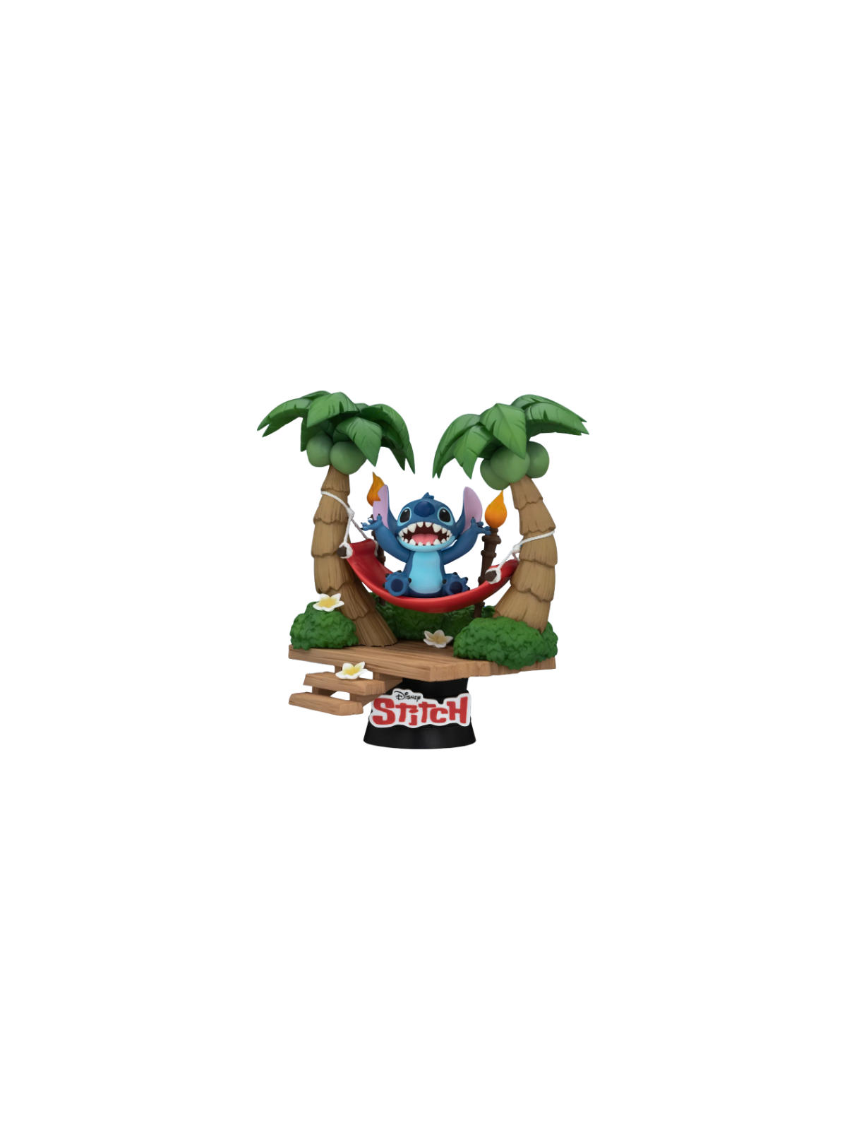 Figurine Diorama Stitch Hamac Disney
