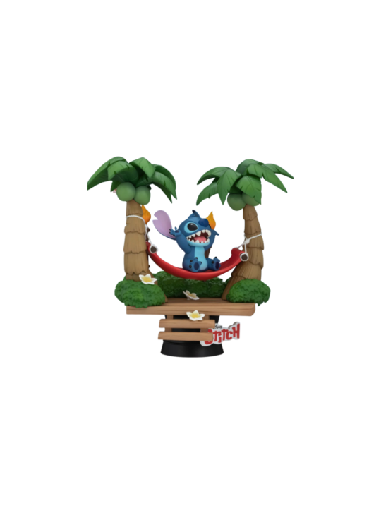 Figurine Diorama Stitch Hamac Disney