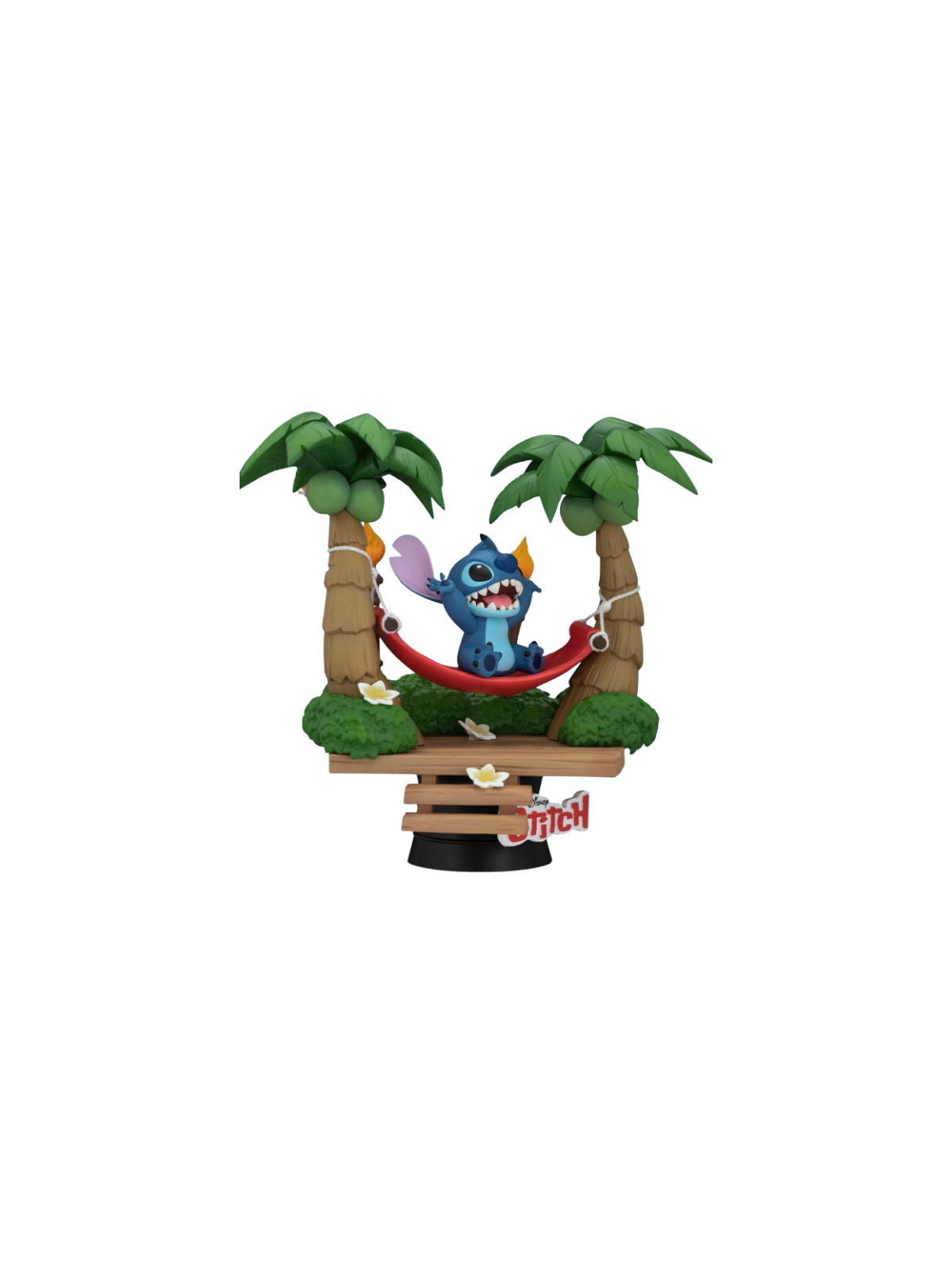 Figurine Diorama Stitch Hamac Disney