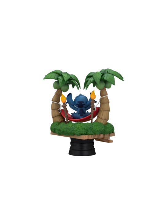 Figurine Diorama Stitch Hamac Disney