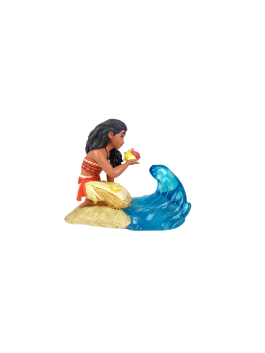 Figurine Vaiana avec une vague - Disney Showcase 6017367