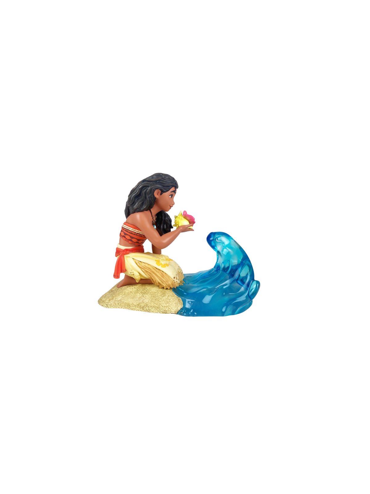 Figurine Vaiana avec une vague - Disney Showcase 6017367