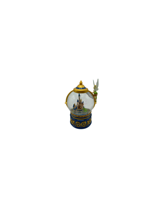 Figurine Snowglobe Fée clochette château Disneyland Paris