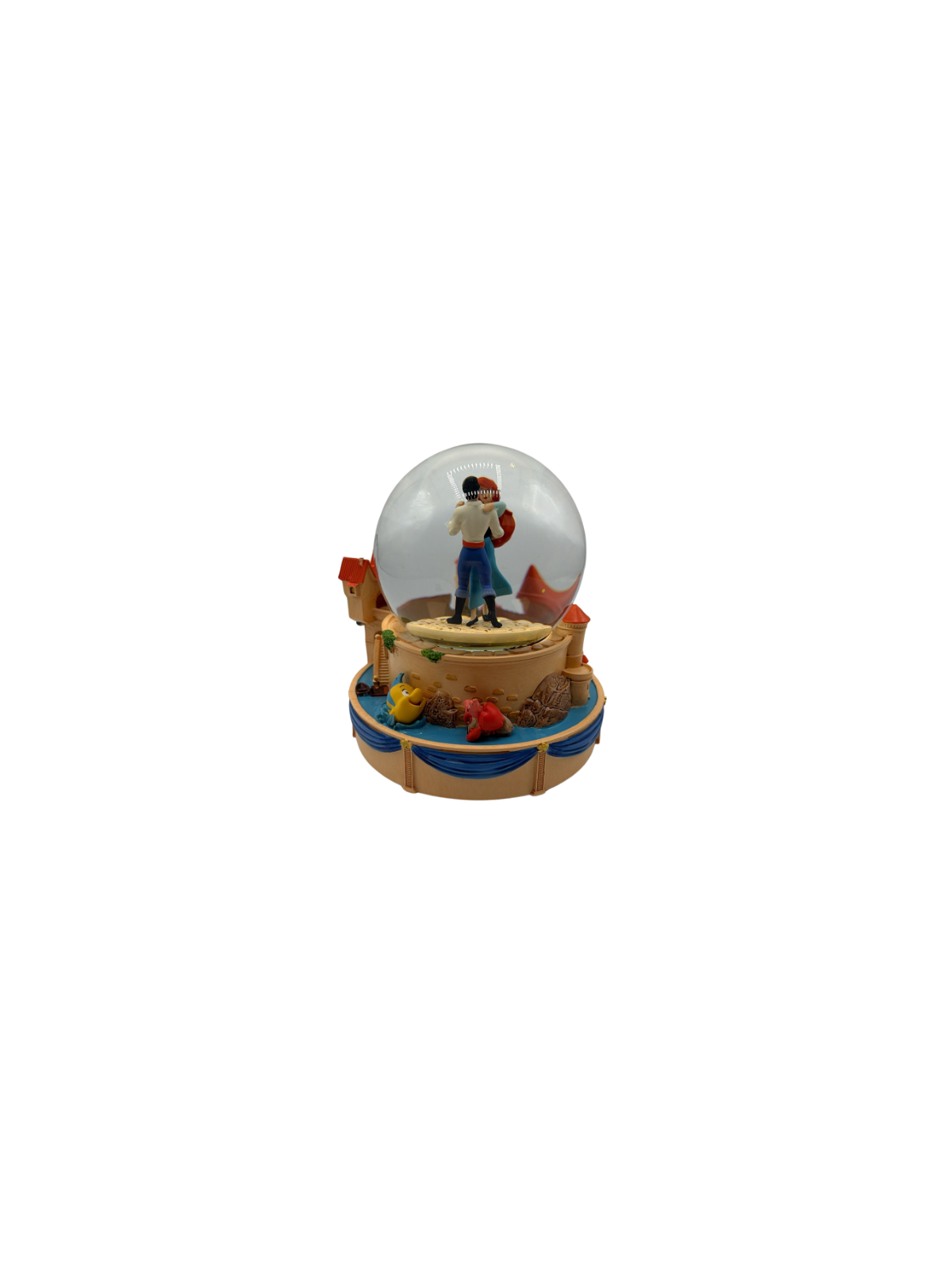 Figurine Snowglobe Ariel & Eric Disneyland Paris