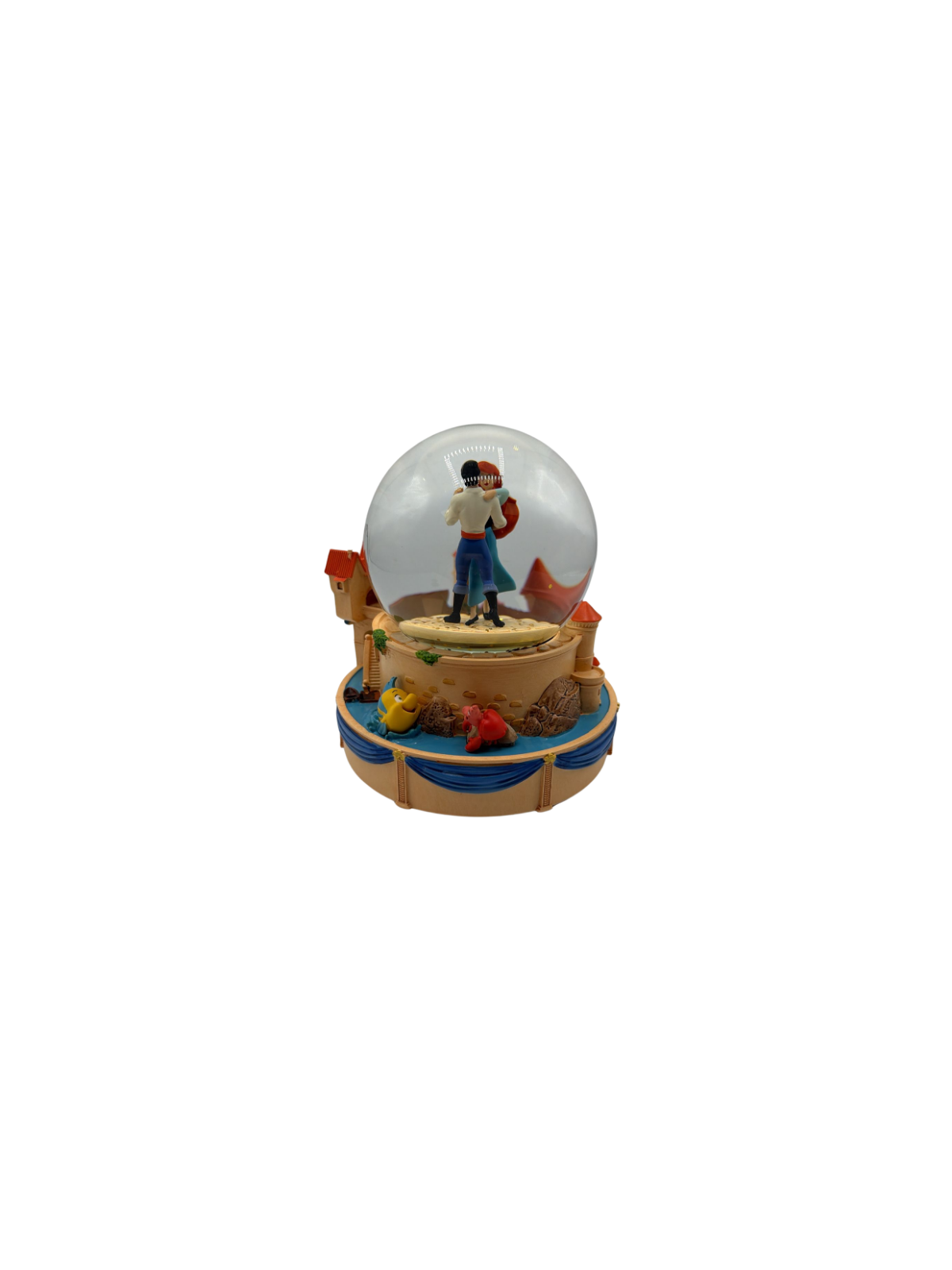 Figurine Snowglobe Ariel & Eric Disneyland Paris
