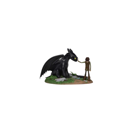 Figurine Statuette Pvc Krokmou Et Harold Dragons D-Stage