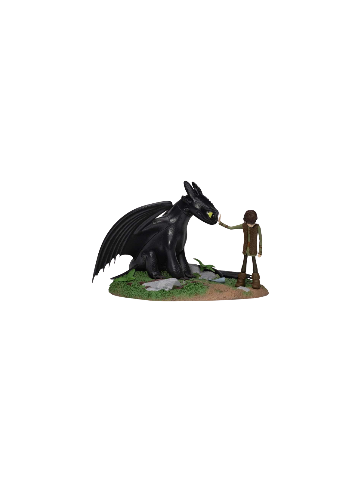 Figurine Statuette Pvc Krokmou Et Harold Dragons D-Stage