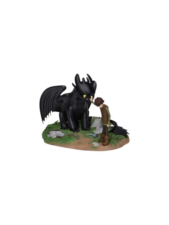 Figurine Statuette Pvc Krokmou Et Harold Dragons D-Stage