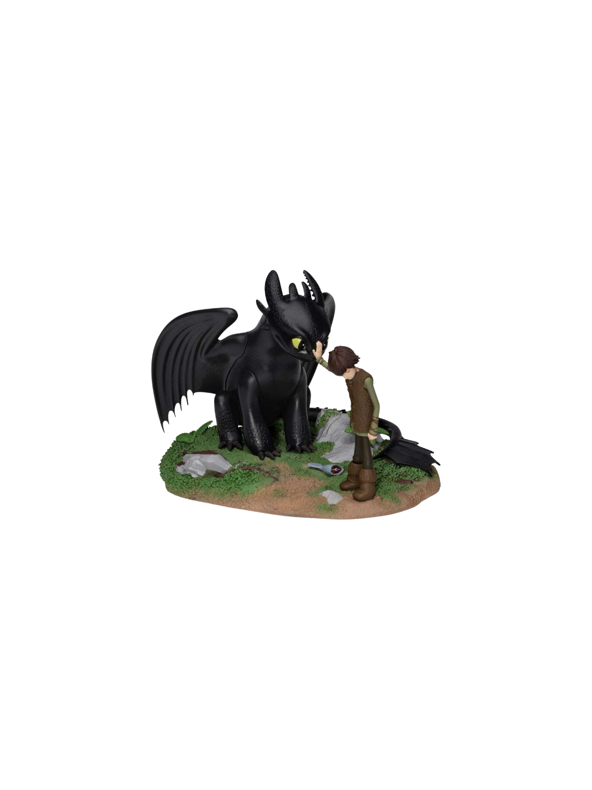 Figurine Statuette Pvc Krokmou Et Harold Dragons D-Stage