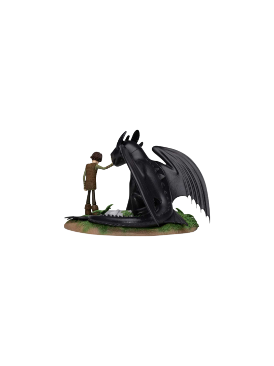 Figurine Statuette Pvc Krokmou Et Harold Dragons D-Stage