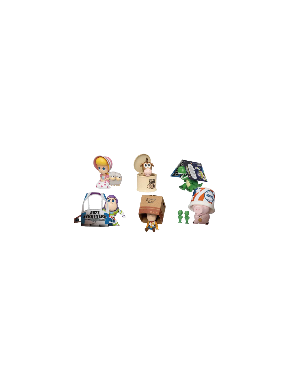 Figurines Mini Egg Attack Blind Box Série Cache-Cache Toy Story