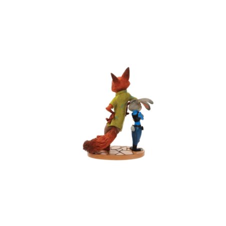 Figurine Nick Wilde et Judy Hopps Zootopie Disney Showcase 6014932