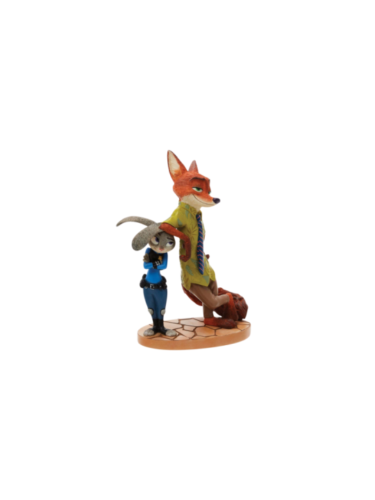Figurine Nick Wilde et Judy Hopps Zootopie Disney Showcase 6014932