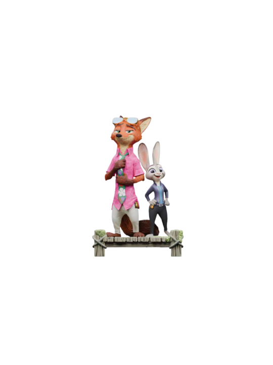 Figurine Nick et Judy Zootopia 2 Disney Showcase 6019577