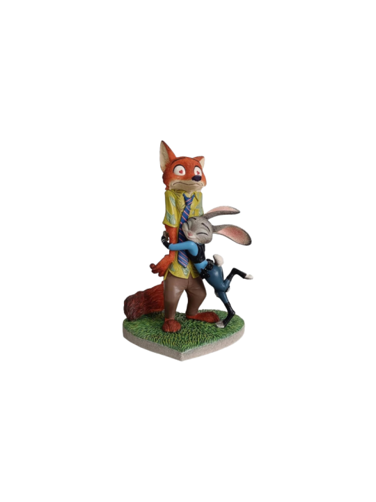 Figurine Nick & Judy Saint-Valentin Zootopie Disney Showcase 6017977