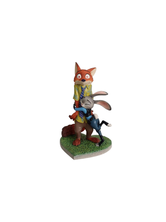 Figurine Nick & Judy Saint-Valentin Zootopie Disney Showcase 6017977