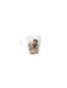 Verre avec fleurs sechées Blanche-neige Disney