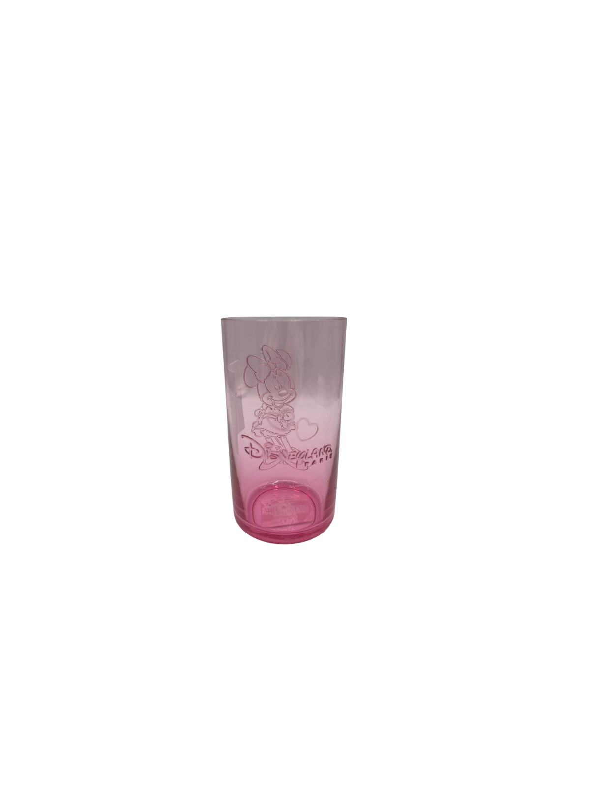 Verre Minnie Embossé Disneyland paris