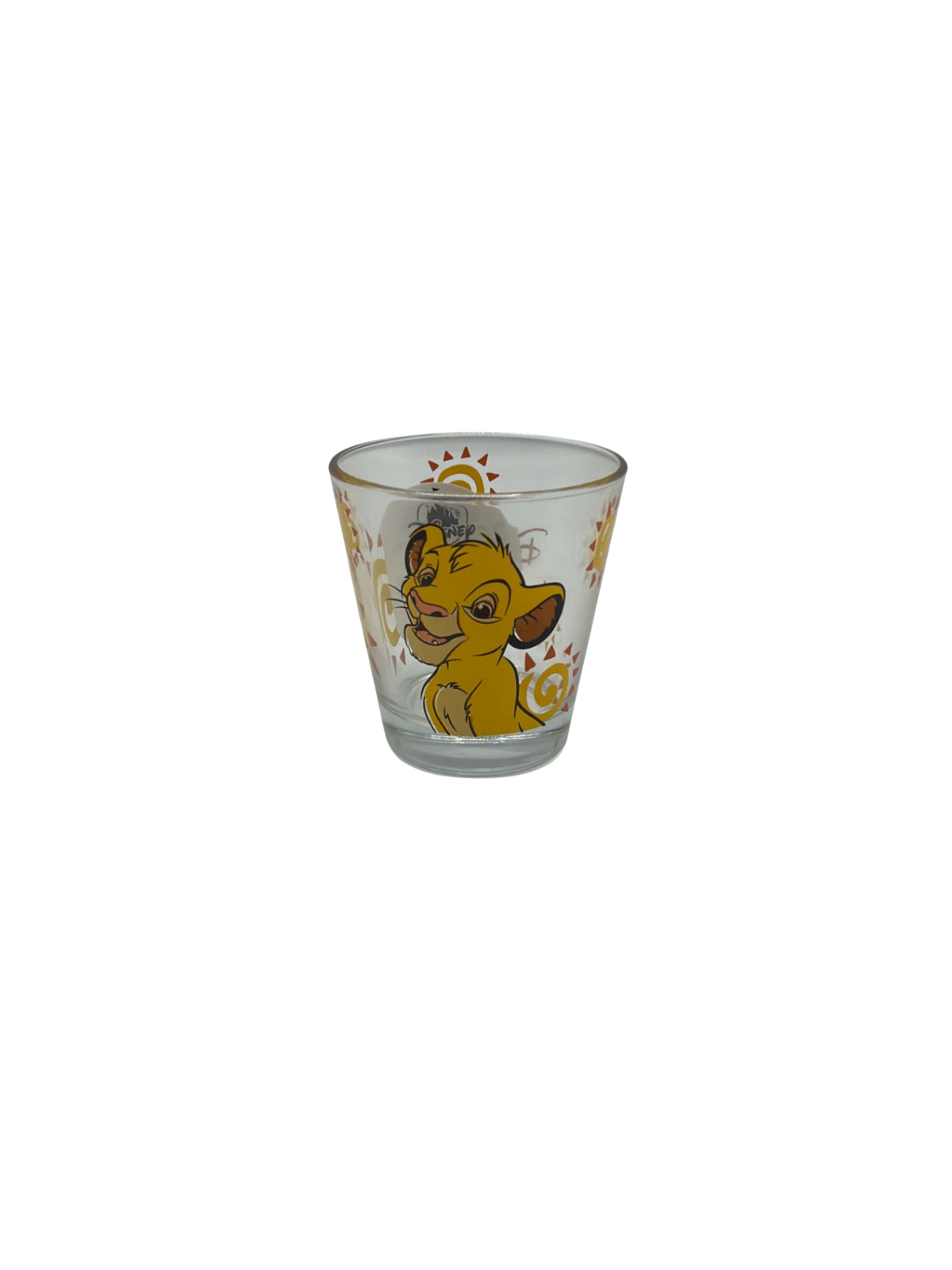 Verre portrait Simba Le Roi Lion Disneyland Paris