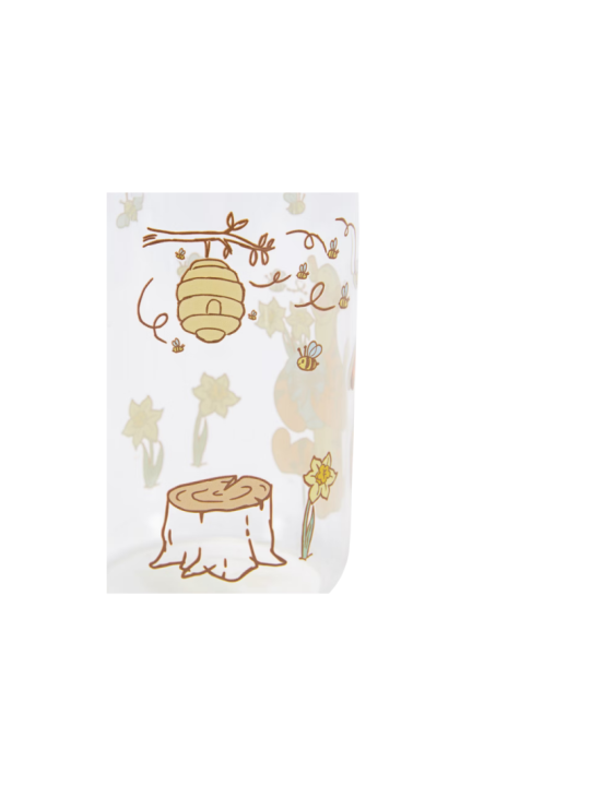Verre Tigrou floral Winnie l'ourson Disney