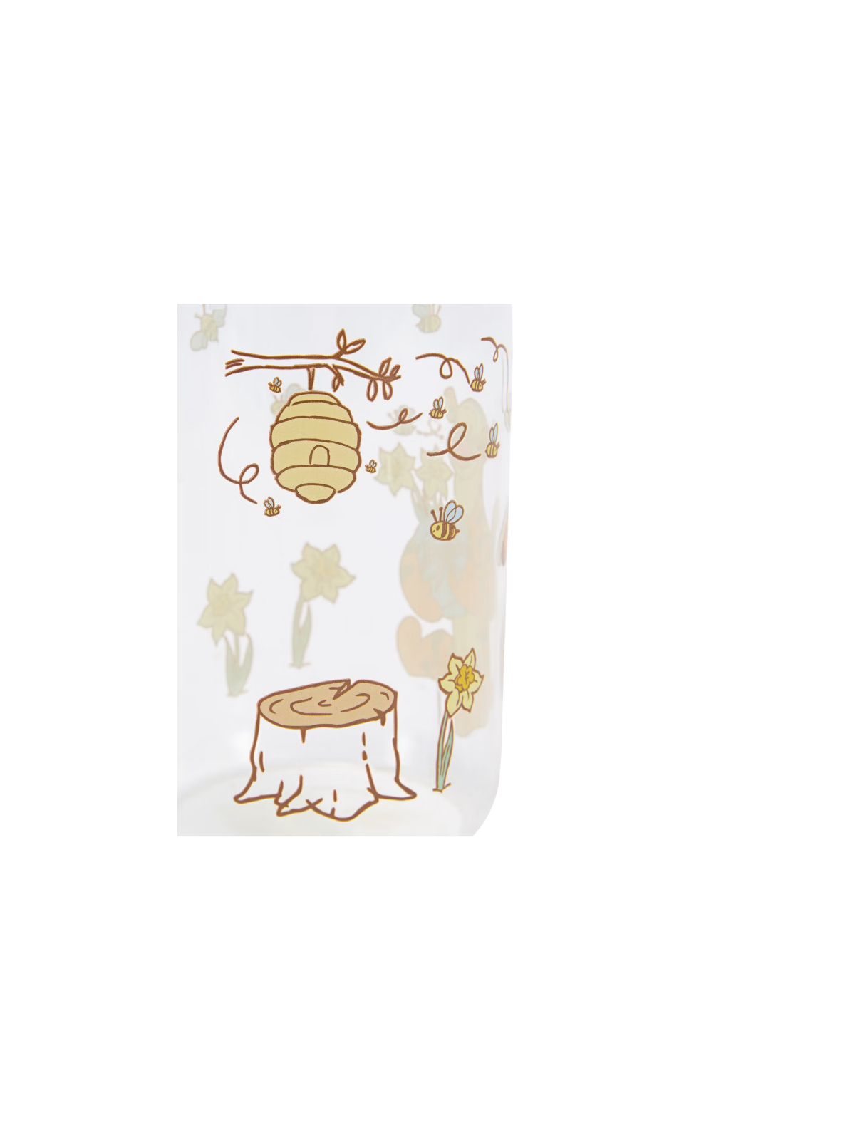 Verre Tigrou floral Winnie l'ourson Disney