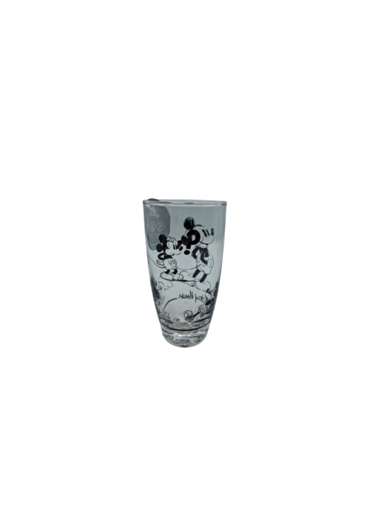 Verre Mickey Mouse N&B Disneyland Paris