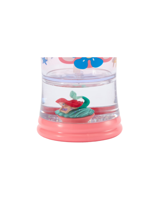 Gobelet La Petite Sirène avec paille et boule à neige Disney