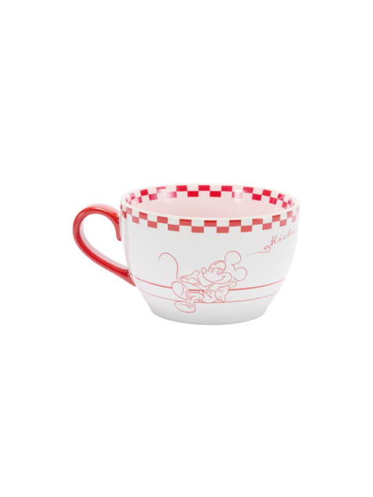 Tasse à cappuccino Mickey et Minnie Disney