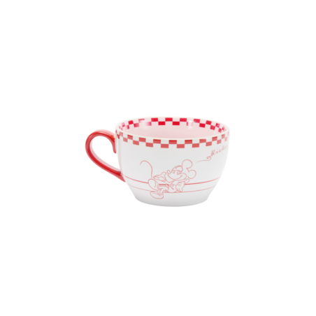 Tasse à cappuccino Mickey et Minnie Disney