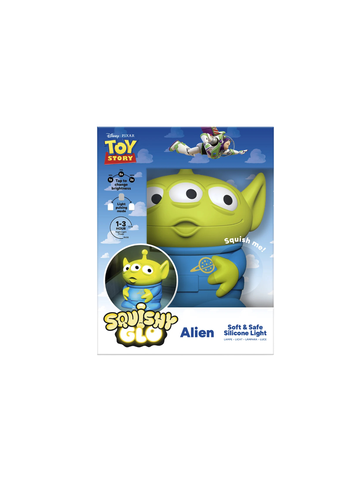Lampe Alien Décorative 'SquishyGlo' Rechargeable Toy Story
