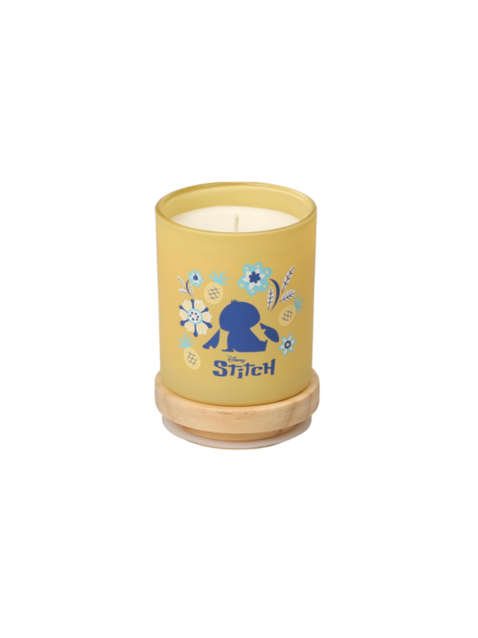 Bougie Stitch bois Ananas & fleur de cocotier Disney