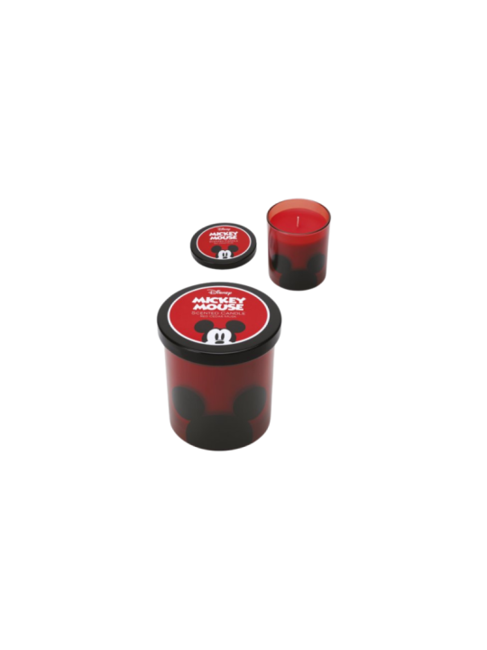 Bougie en verre Mickey Mouse Musc de cèdre rouge Disney