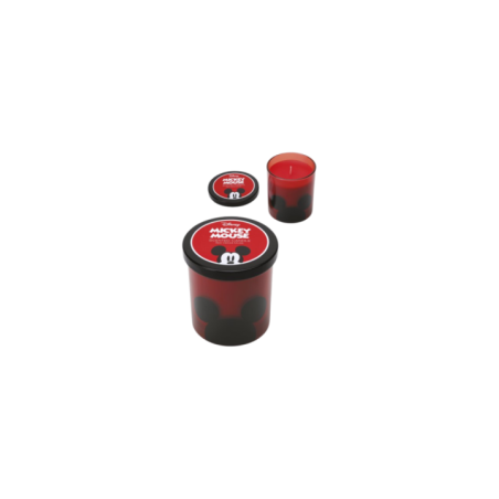 Bougie en verre Mickey Mouse Musc de cèdre rouge Disney