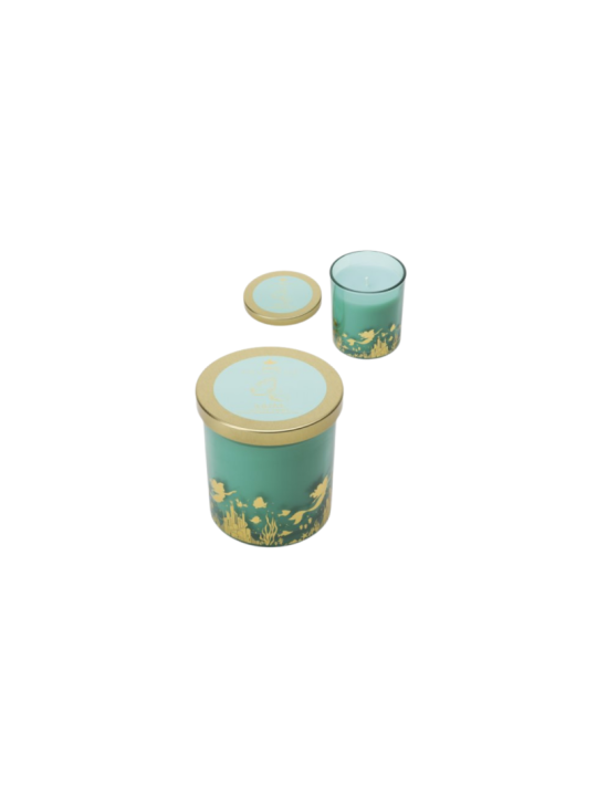 Bougie en verre Ariel Fleur de corail & sel marin Disney