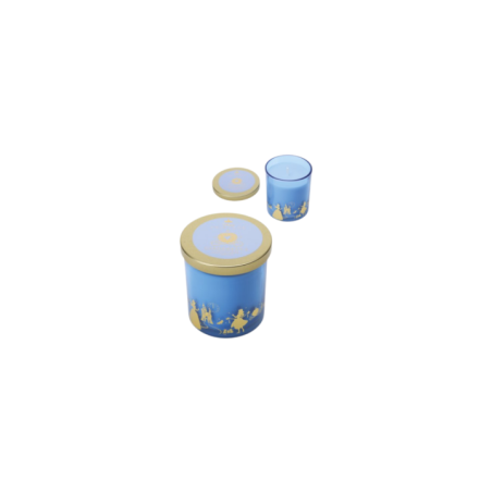 Bougie en verre Cendrillon Gardenia & citrouille Disney
