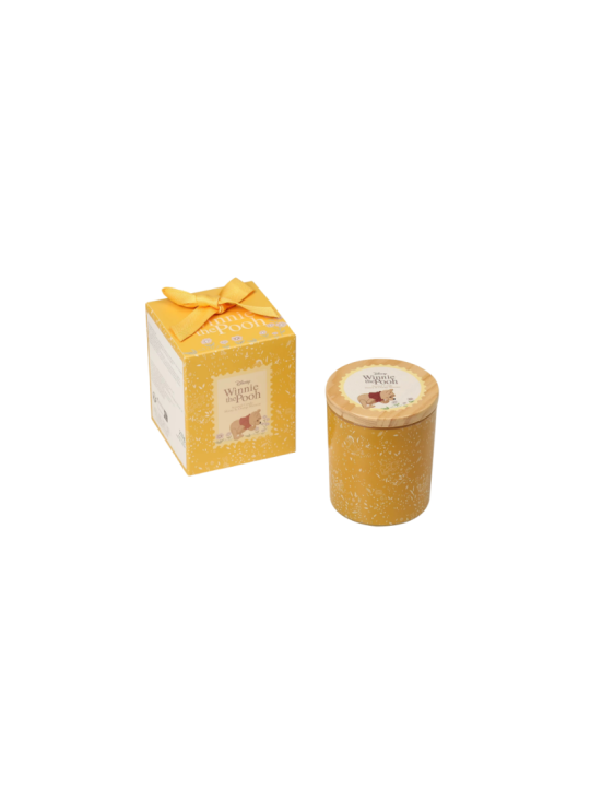 Bougie Winnie l'ourson bois Miel & fleur d'oranger Disney