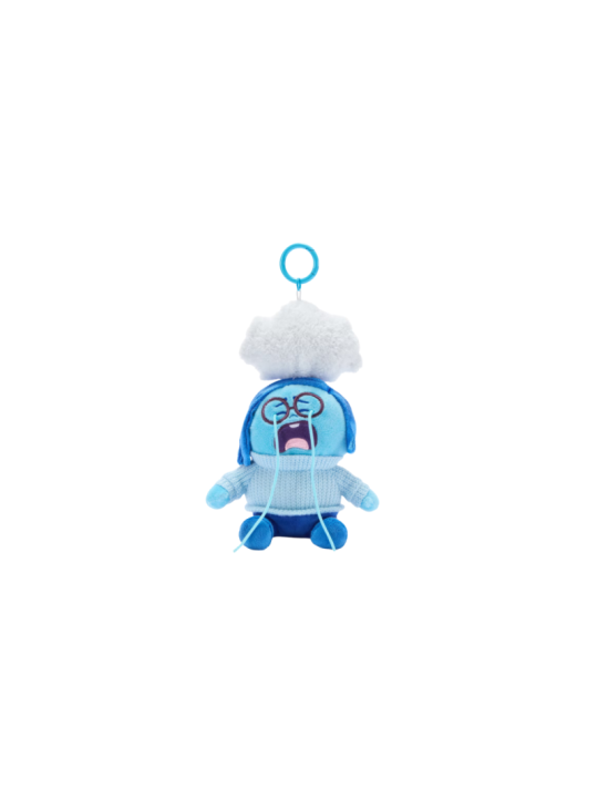 Porte-clés petite peluche Tristesse Vice-Versa Disney