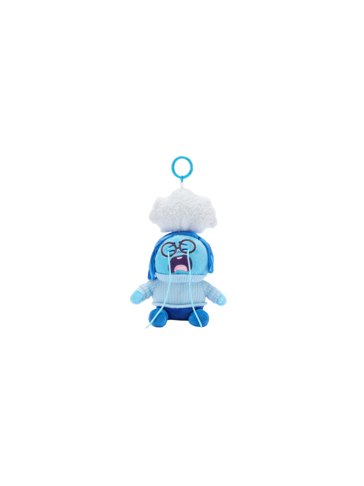 Porte-clés petite peluche Tristesse Vice-Versa Disney