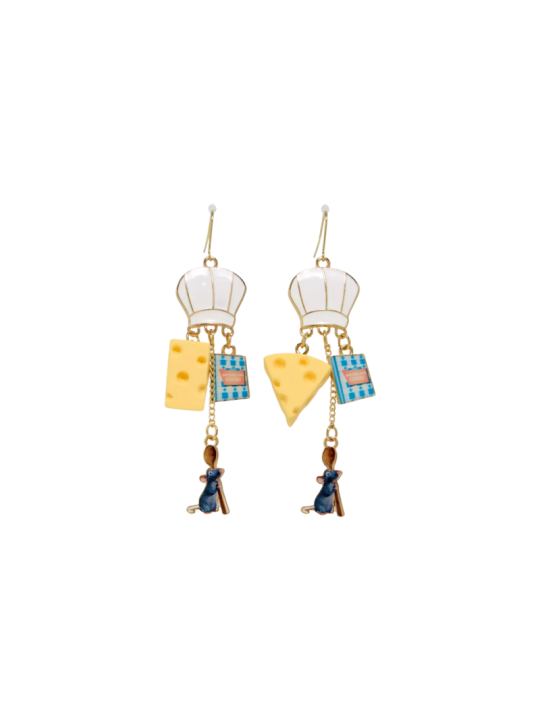 Boucles d'oreilles charms Remy Ratatouille Import Disney