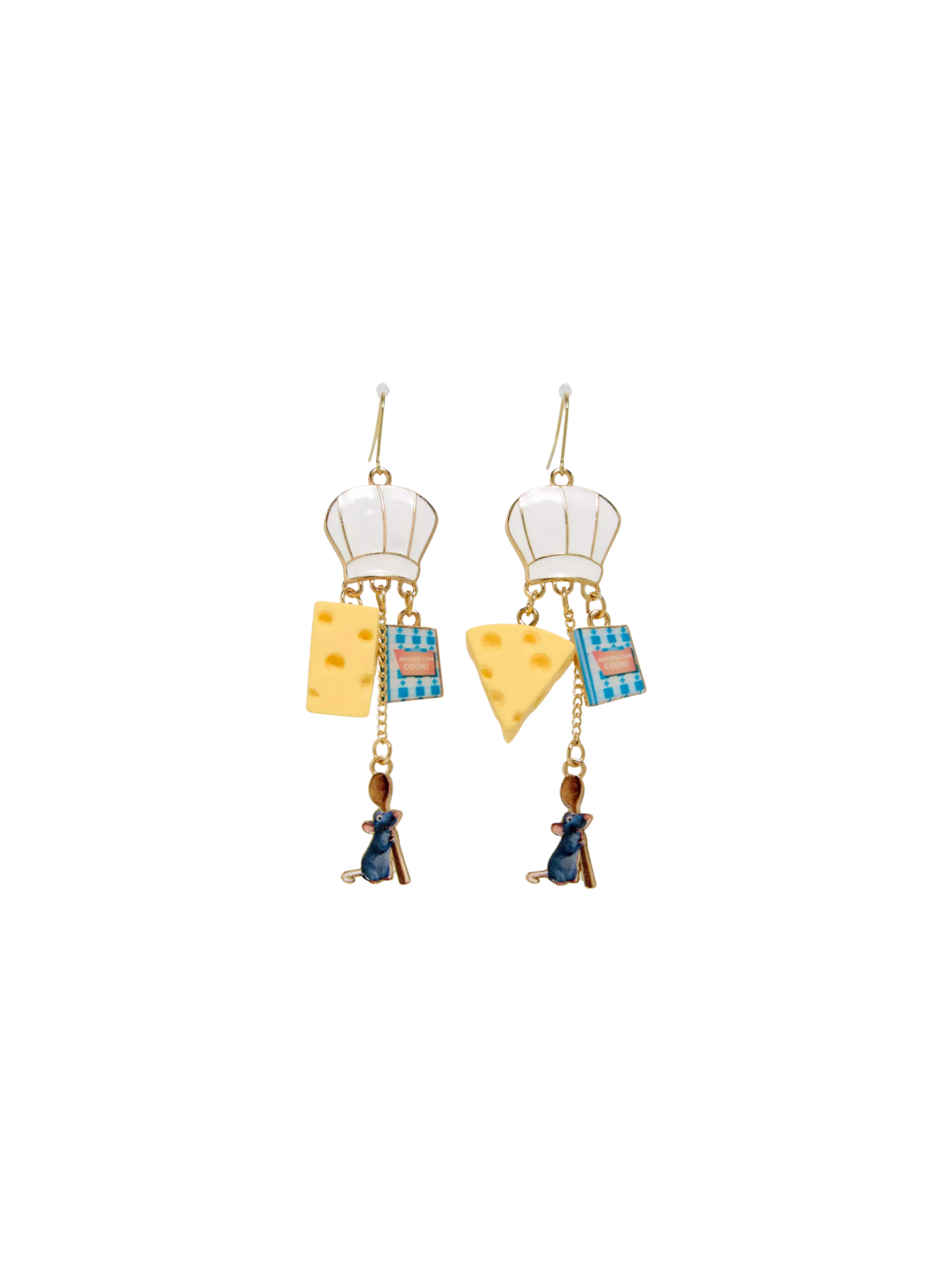 Boucles d'oreilles charms Remy Ratatouille Import Disney