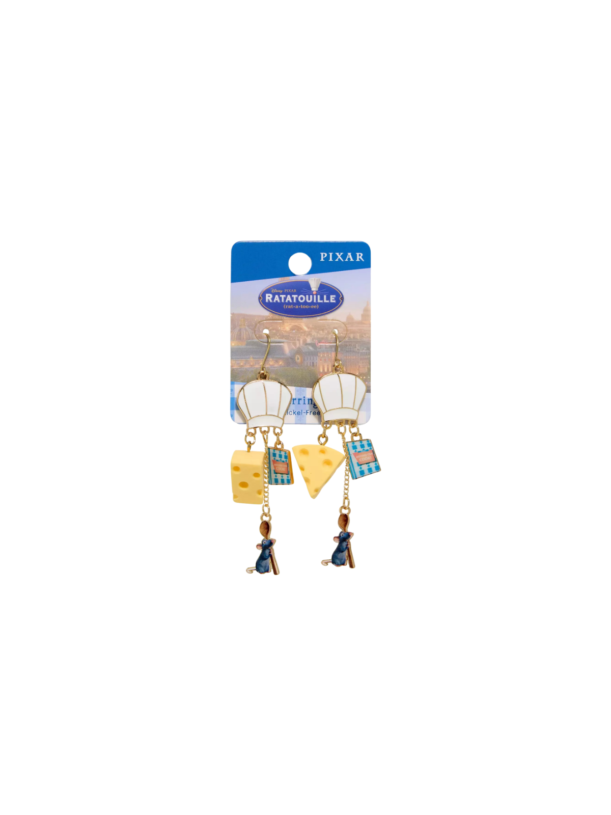Boucles d'oreilles charms Remy Ratatouille Import Disney