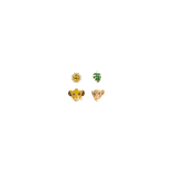 Boucles d'oreilles Le Roi Lion Dynamics duo BAUBLEBAR Import