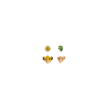 Boucles d'oreilles Le Roi Lion Dynamics duo BAUBLEBAR Import