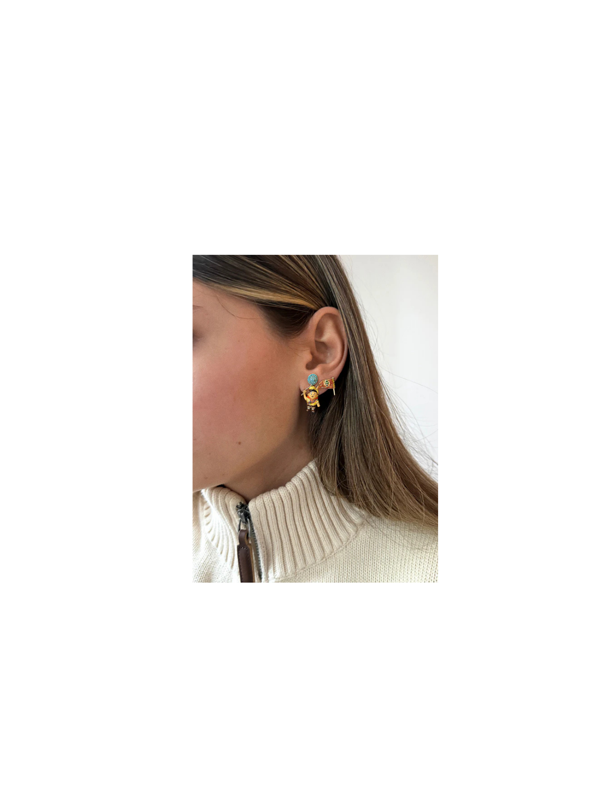 Boucles d'oreilles Là-haut Dynamics duo BAUBLEBAR Import