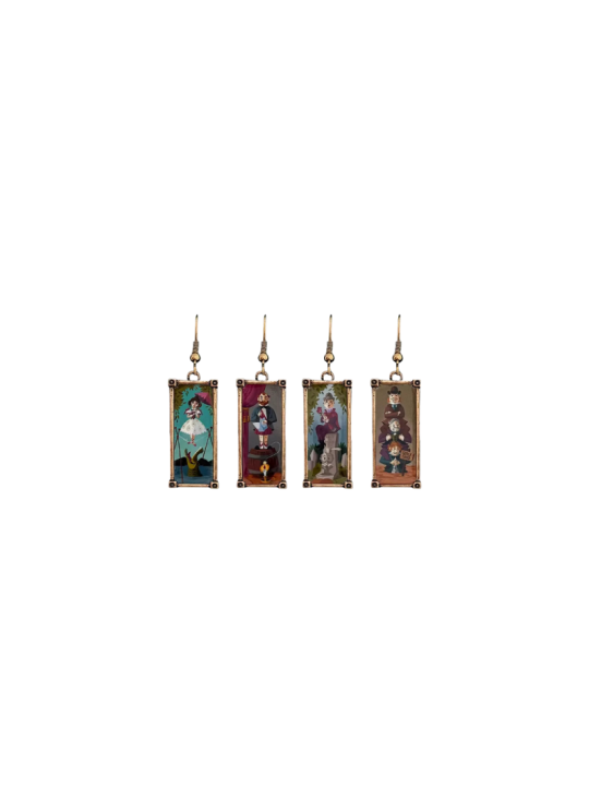 Boucles d'oreilles portrait mismatch The haunted mansion Disney Import