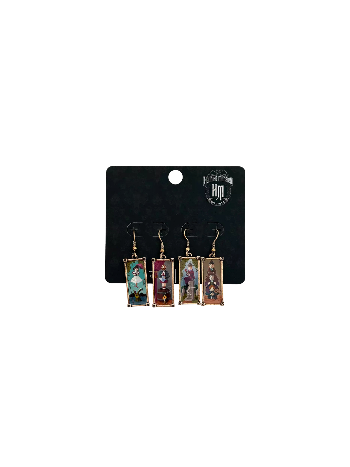 Boucles d'oreilles portrait mismatch The haunted mansion Disney Import