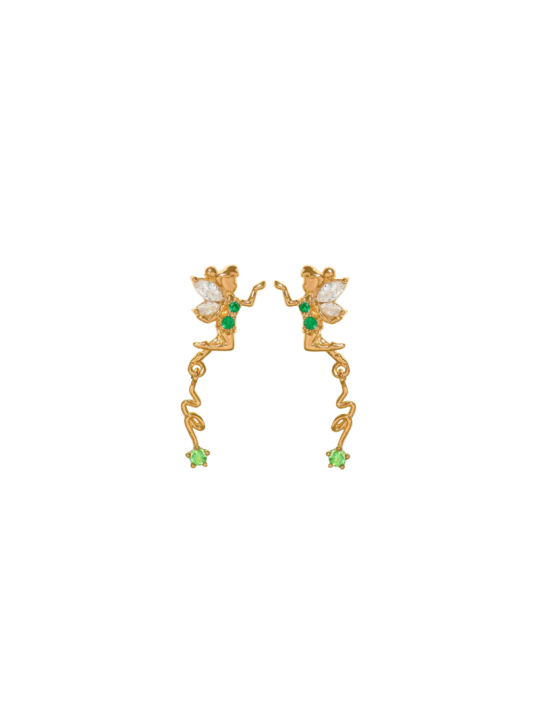 Boucles d'oreilles Fée clochette Girls crew Disney Import