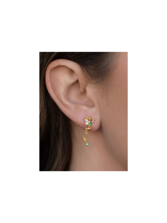 Boucles d'oreilles Fée clochette Girls crew Disney Import