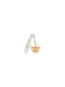 Lanière tour de cou floral Bambi Import Disney